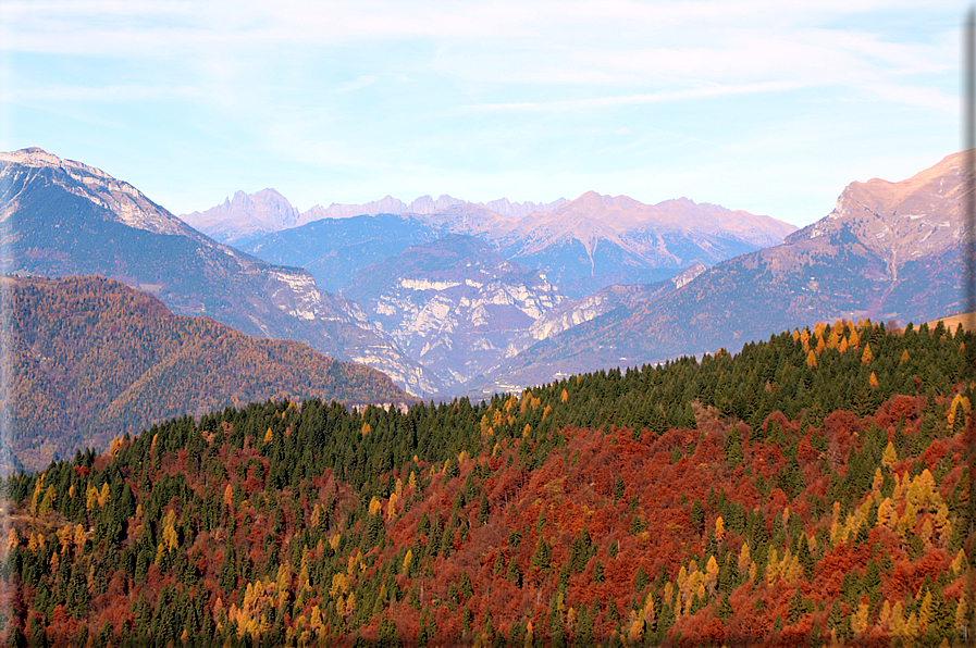 foto Da Rocca di Arsie al Col di Baio